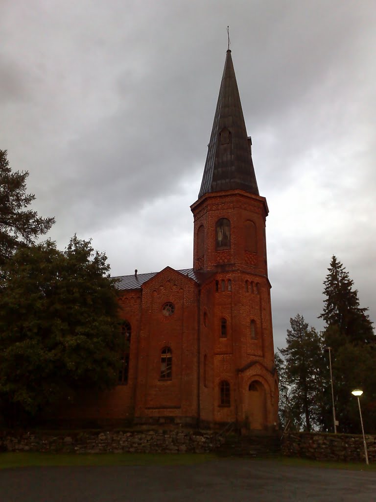 The church in Liperi. Церковь в Липери. Liperin kirkko. by borina51