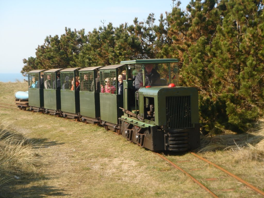 Museum train in Hanstholm by jensandersen68