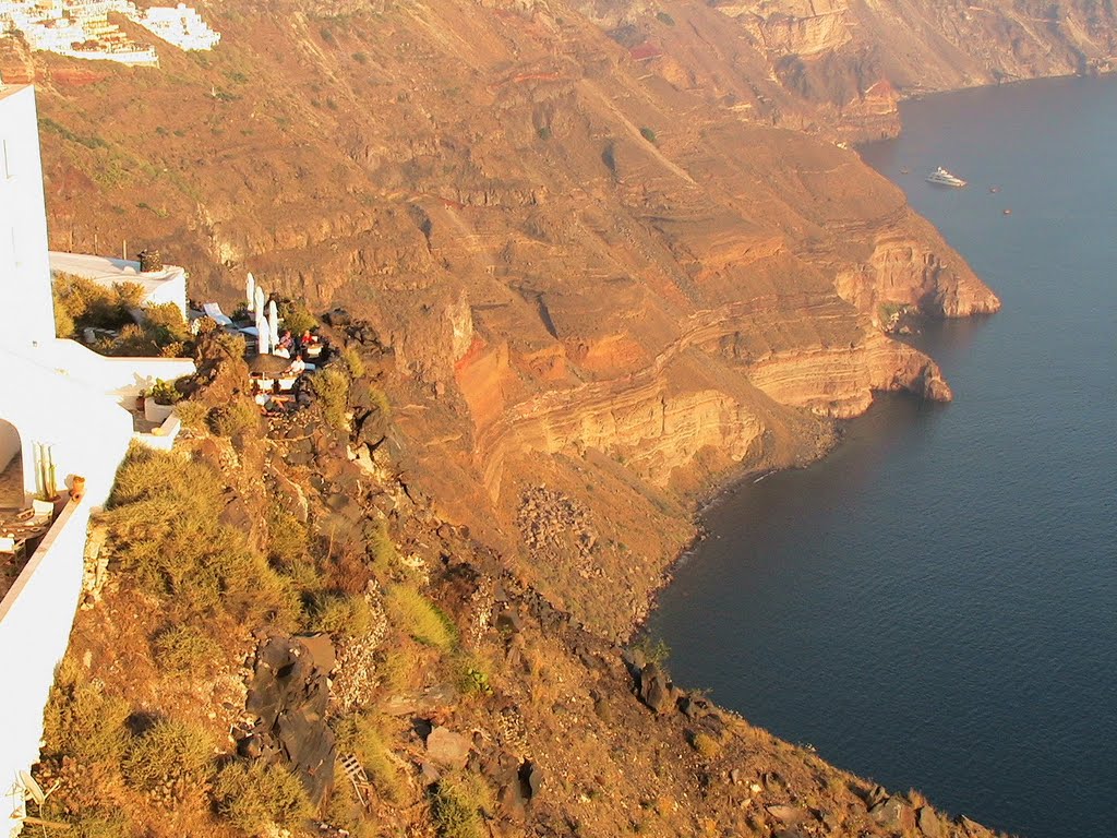 Santorini - Tramonto ad Imerovigli by Maurizio Giove