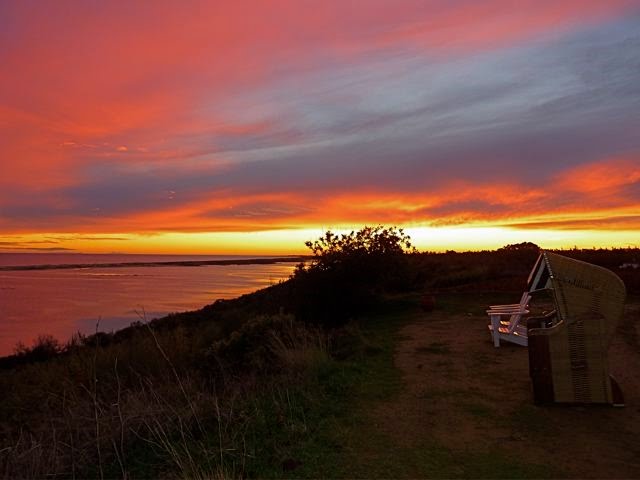 RIA FORMOSA Parque Natural - bautiful November Sunset by Dieter Hoffmann