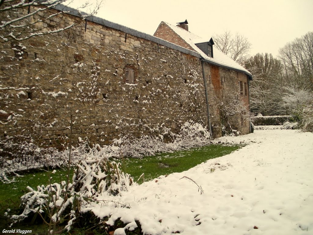 Kasteel muur en Gracht...30 Nov. 2010 by Gerold Vluggen