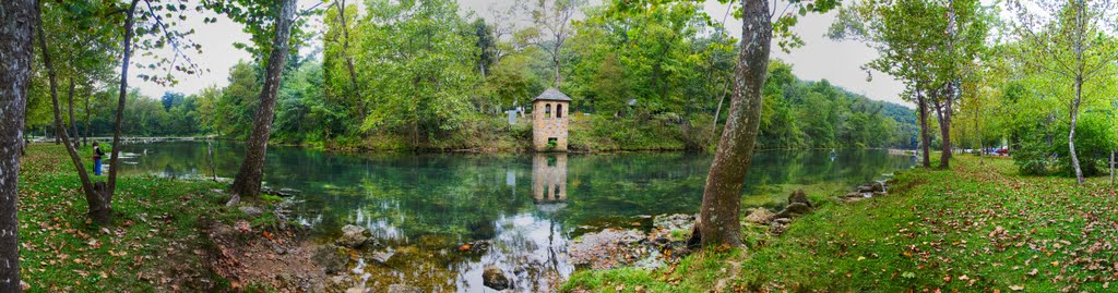 Bennett Spring Pano by JerryEShelton