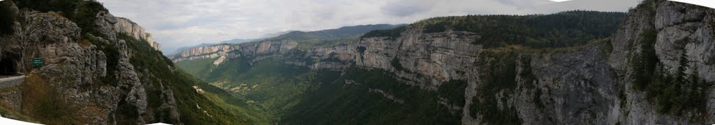 Jochentour - Panoramablick vom Col de la Machine auf die Combe Laval by Jochen Tour