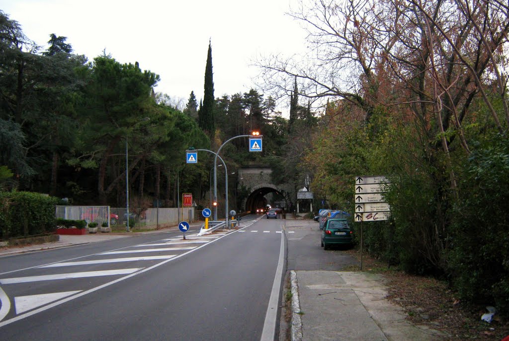 Grignano,Strada Costiera,il Tunnel by flv.1940.27.02.40