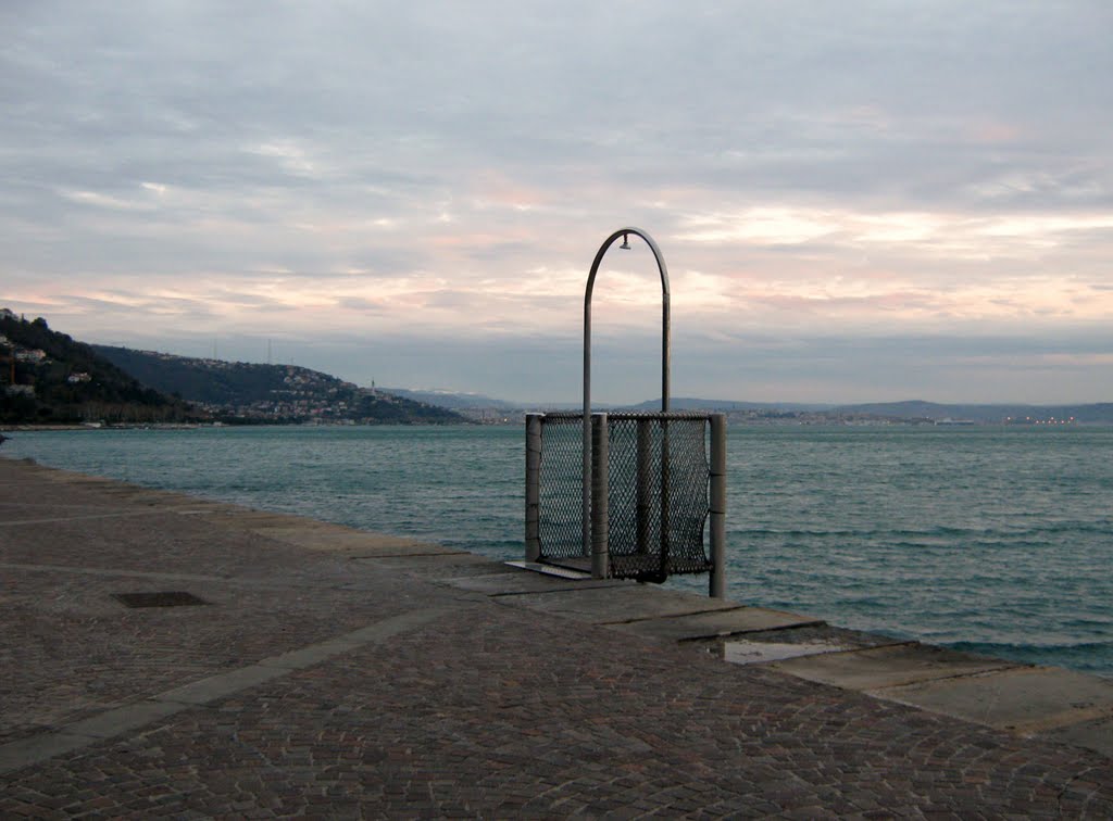 Panorama di Trieste....con doccia,vista da Miramare by Fulvio Bacchia