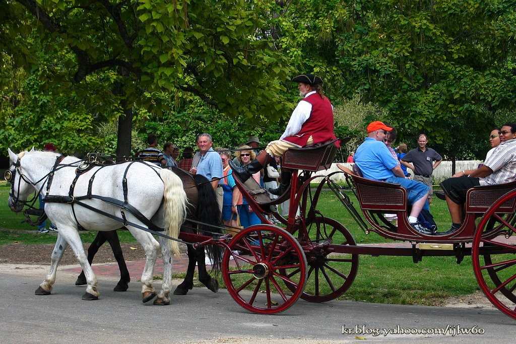 Carriage for tourists by Lee Iljoo