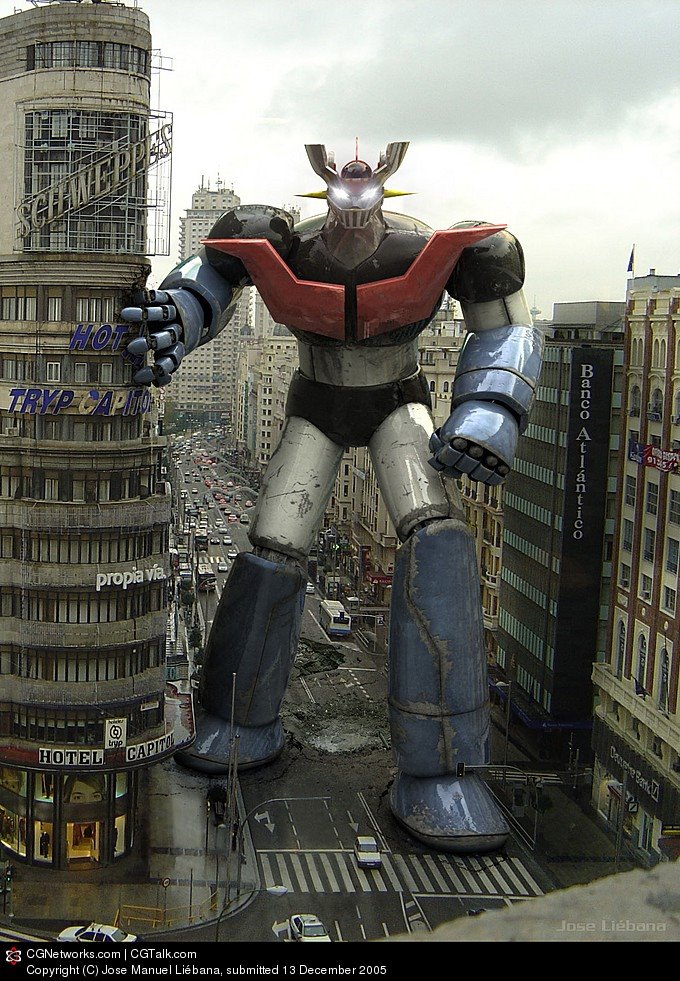 Mazinger by agonzalm