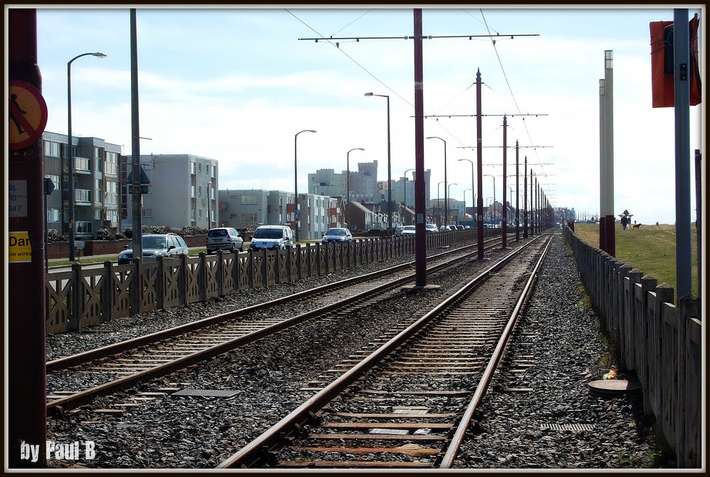 Blackpool - Railway Cross - by Paul B. by ۞-۞ Paul B. ۞-۞