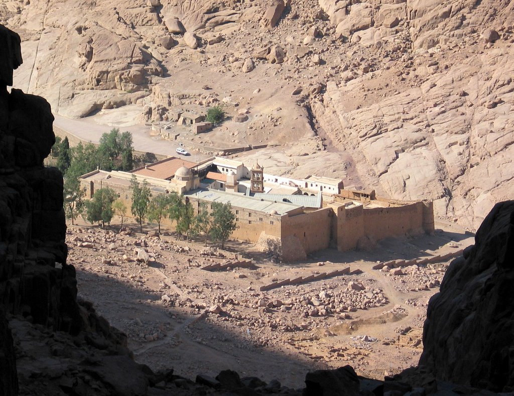 St. Catherine's Monastery by Ray Langsten