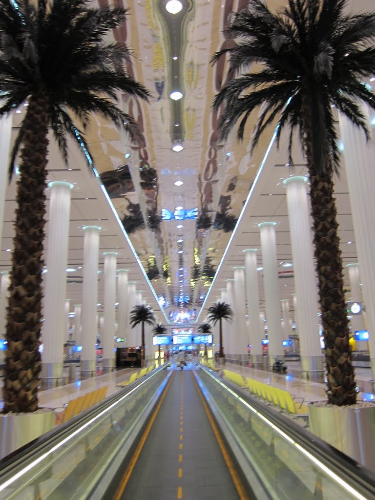 Airport interior by queeny wong