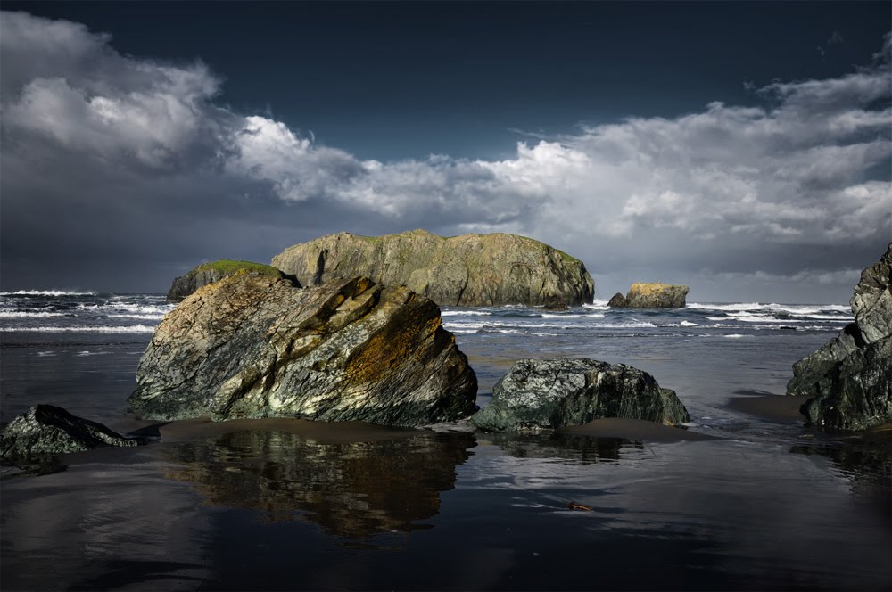 More rocks on the Bandon Beach by bfrazier