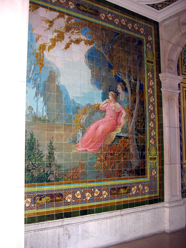 Mosaique portail entrée Gauche by Jean-Philippe Hebrar…