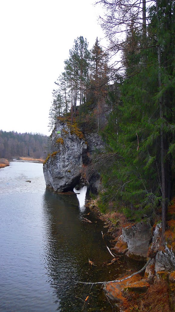 "Drinking horse" rock by dimmis