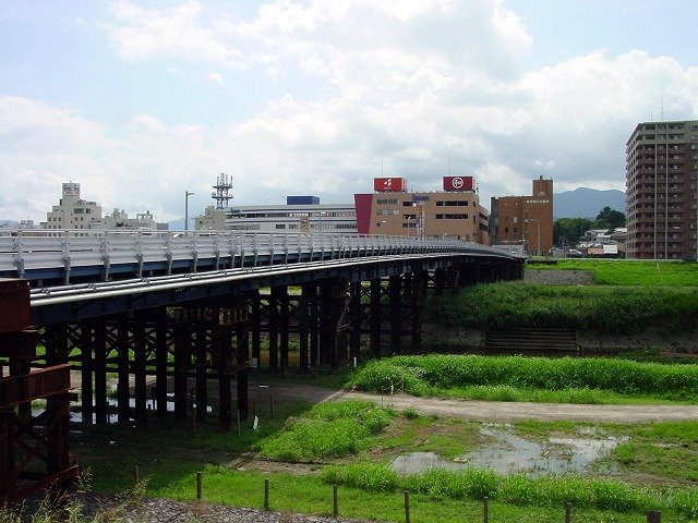 Yoshio Bridge Over Onga River by ayusann