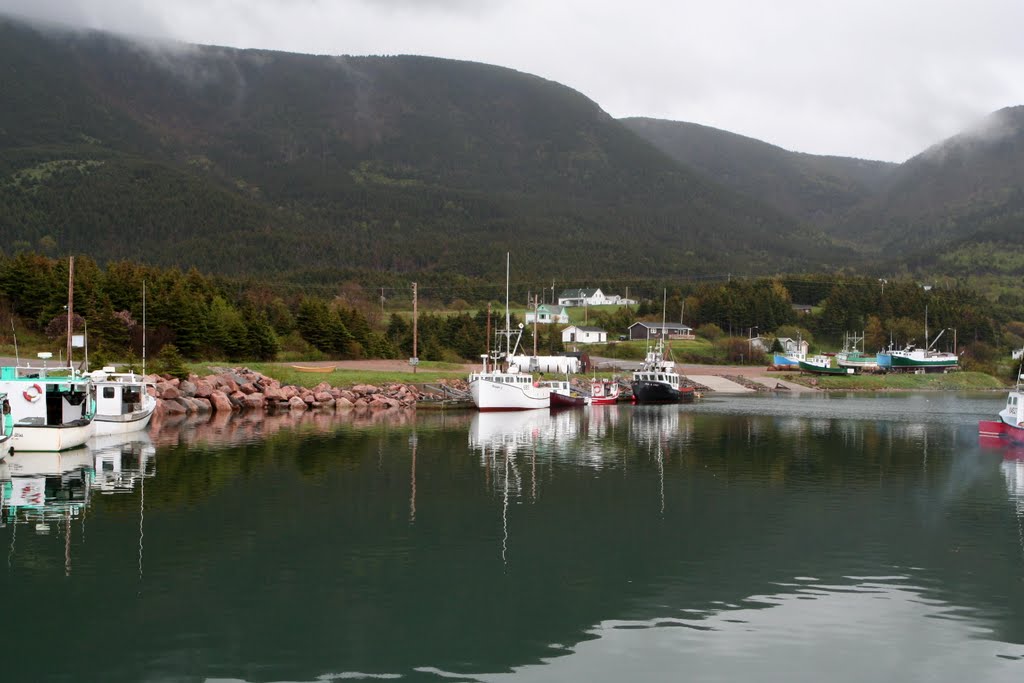 Bay of St Lawrence Harbour en Cape Breton by R Melgar