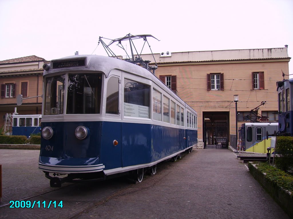 Roma, Stazione Porta San Paolo. Parco Museo Ferroviario by Pietro Carveni