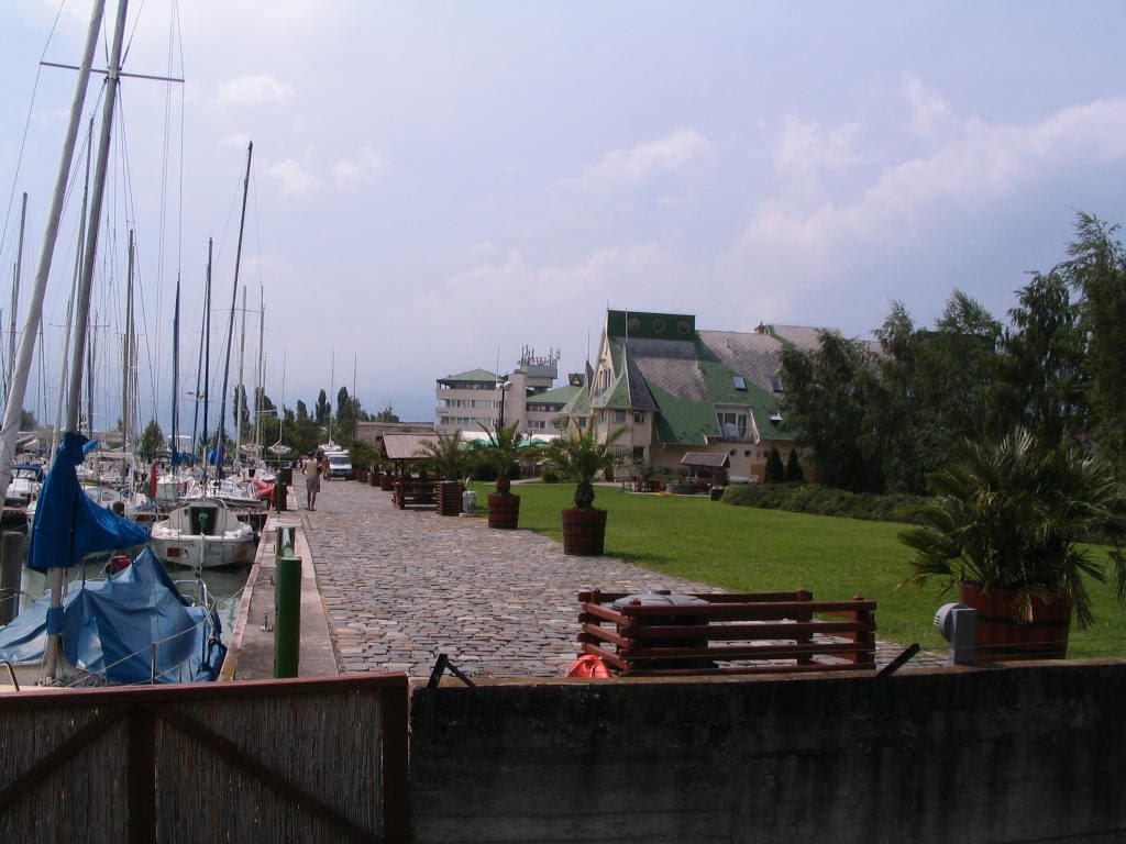 Balatonkenese, vitorlás kikötő by János Horváth (renau…