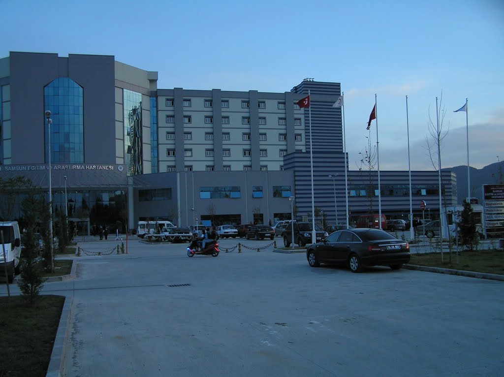 Kirankoy hospital at sunset time... by binbasinayman