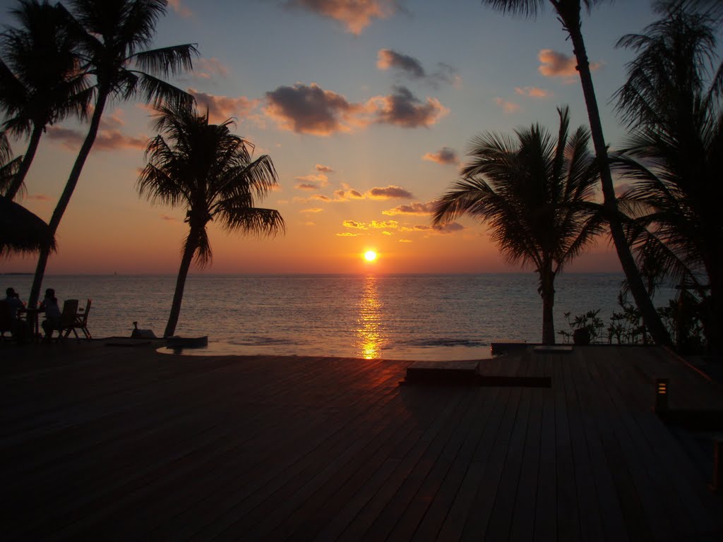 Maldive veligando - tramonto by marcy56