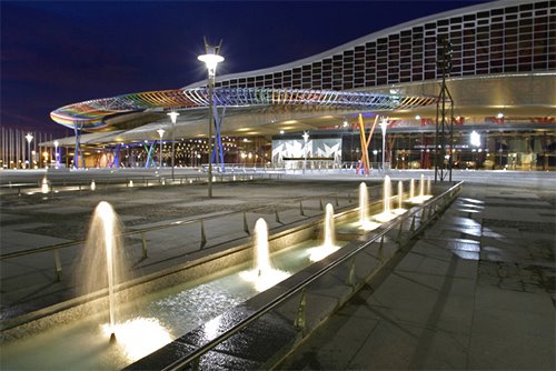 Fuentes Visitables - Palacio de Congresos, Málaga (España) by Ghesa