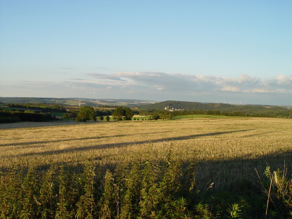 Blick nach Thüringen by Heinrich Völkel