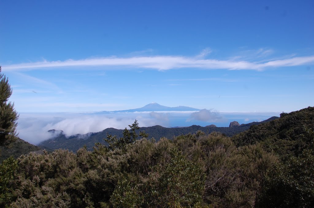 El Teide por encima y debajo de nubes by BeVera