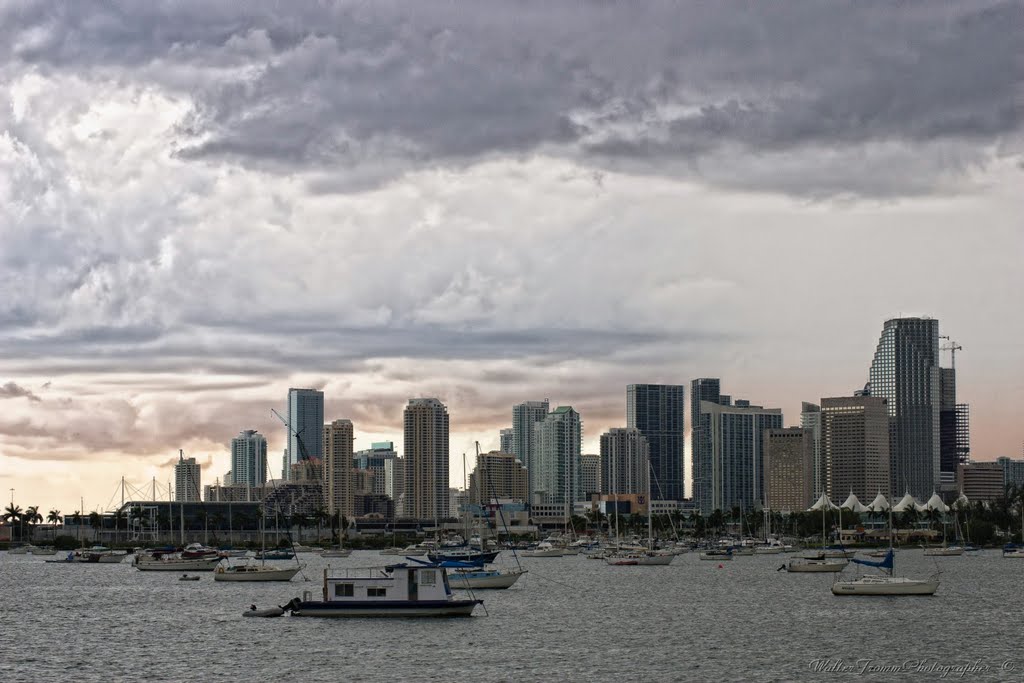 Near miami river entrance by WalterFrommPhotograp…