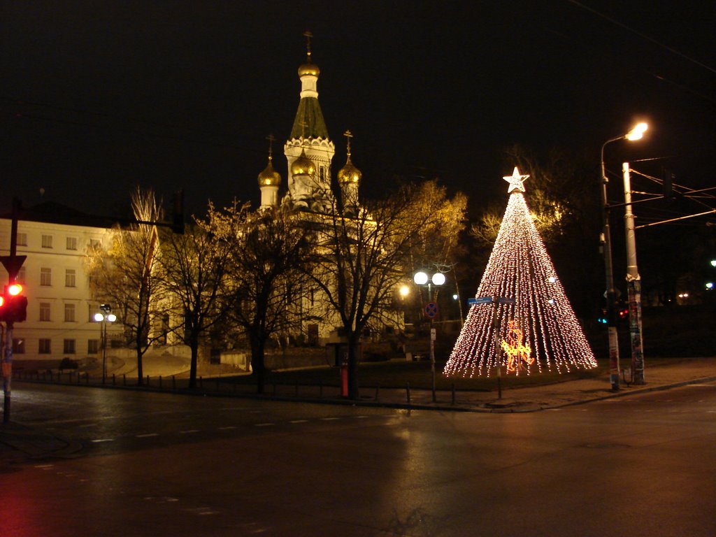 Russian Church ( at night ) by m3h0