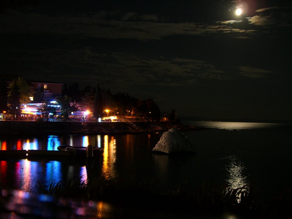 Rabac by night by Marcus Henschel