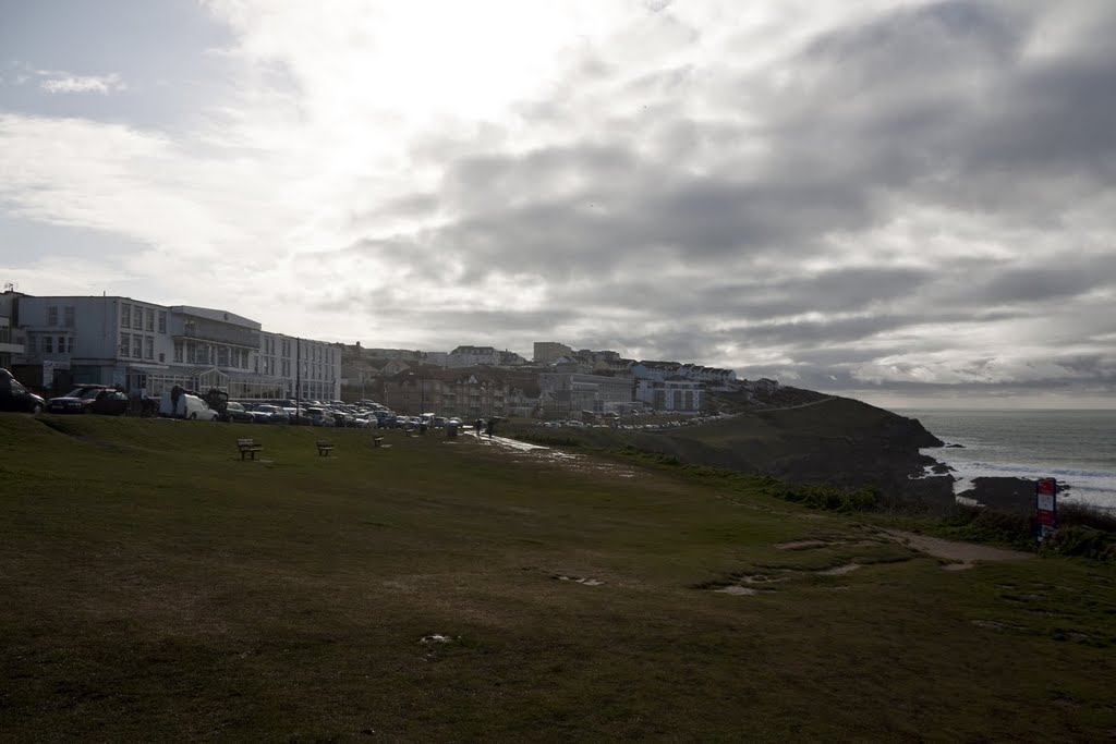 Newquay, Pentire by waldzias