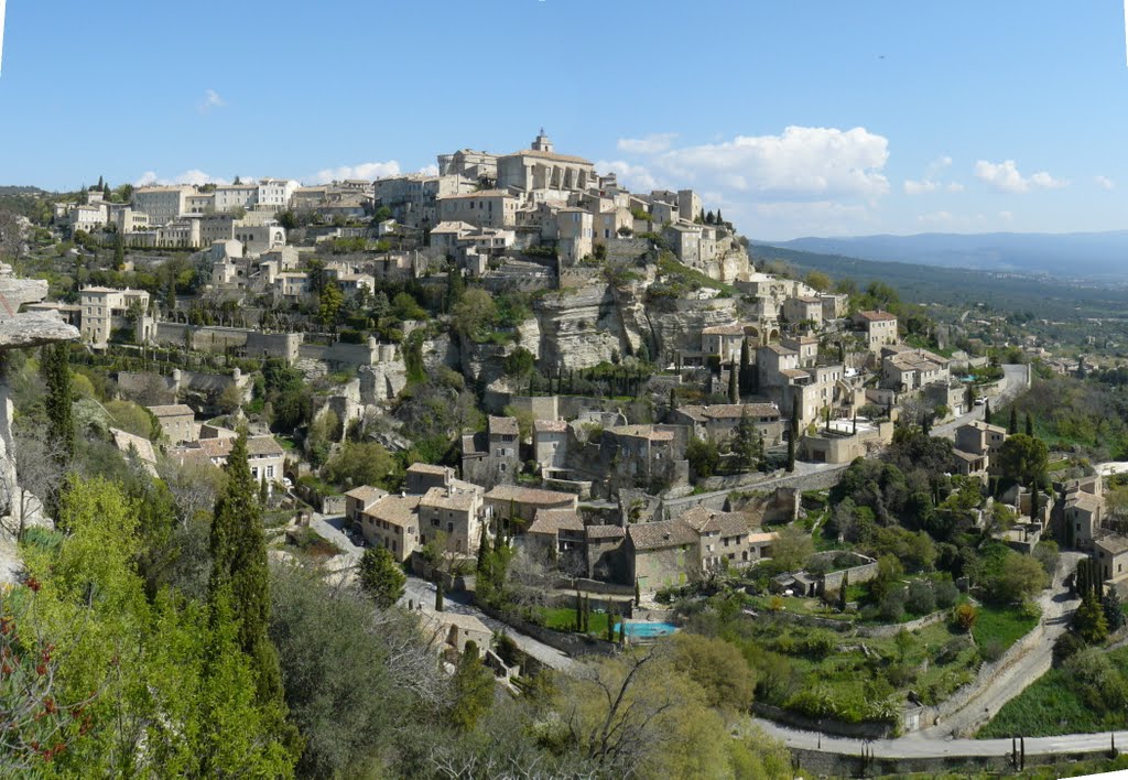 Gordes by Roland Courtin