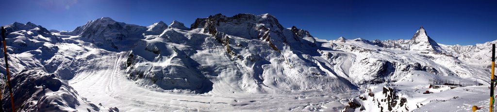 Panorama from Gornergrat, Zermatt by 佐々木勝浩