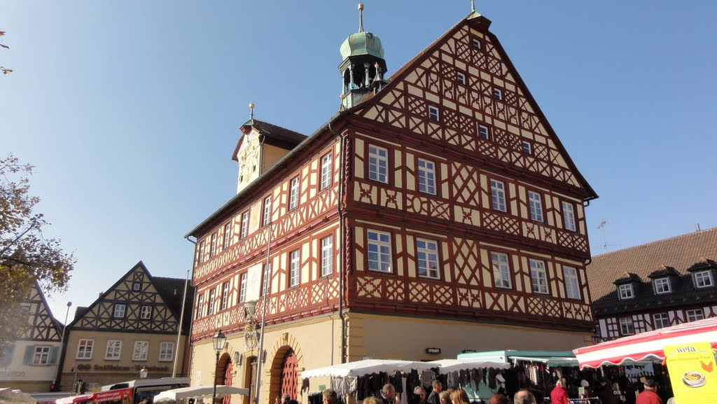 Rathaus von Bad Staffelstein by Bernd Stark