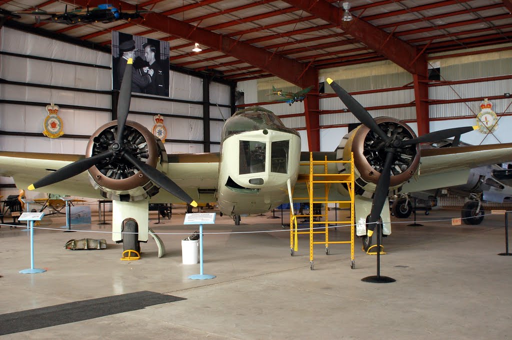 Bristol Blenheim Mk IV at the Bomber Command Museum of Canada - Nanton, Alberta, Canada by Scotch Canadian