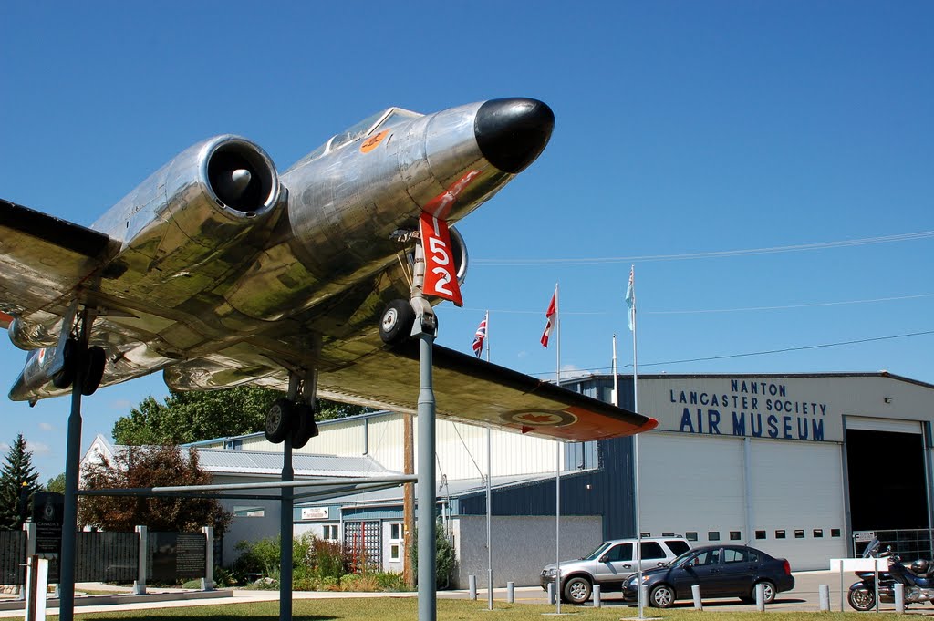 Avro CF-100 at the Bomber Command Museum of Canada - Nanton, Alberta, Canada by Scotch Canadian