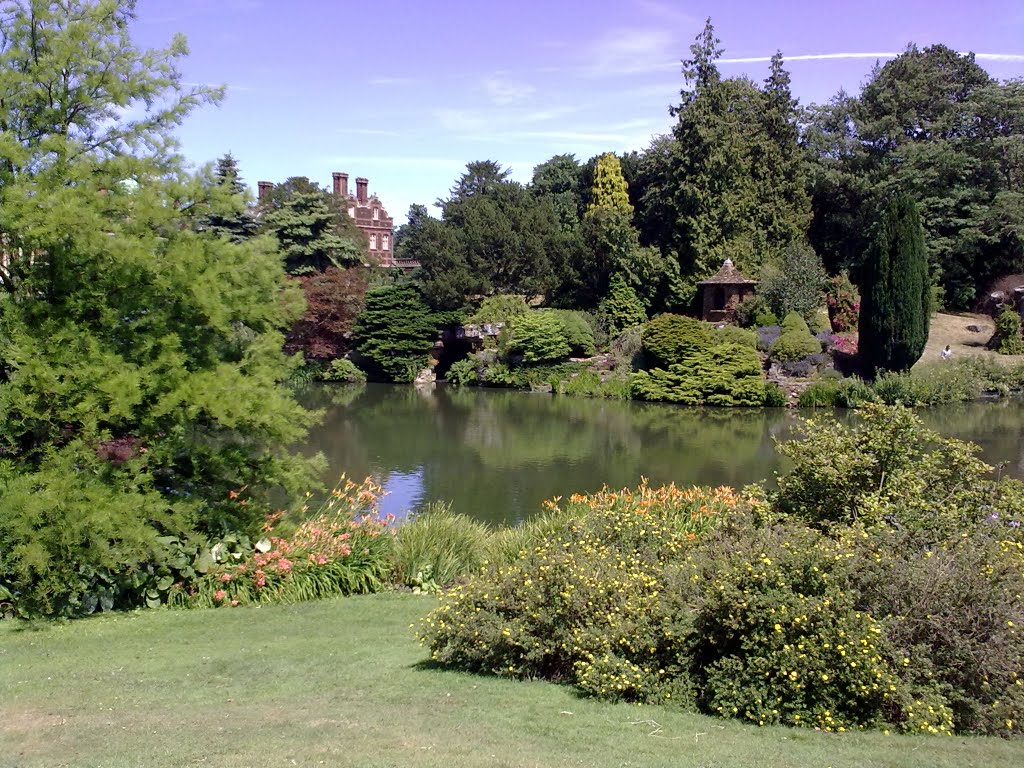 Sandringham House across the lake by Ger Mulvey