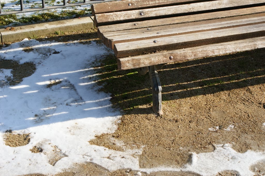 Nieve en la plaza. (Por TIERRA de CAMPOS) by Nenúfar