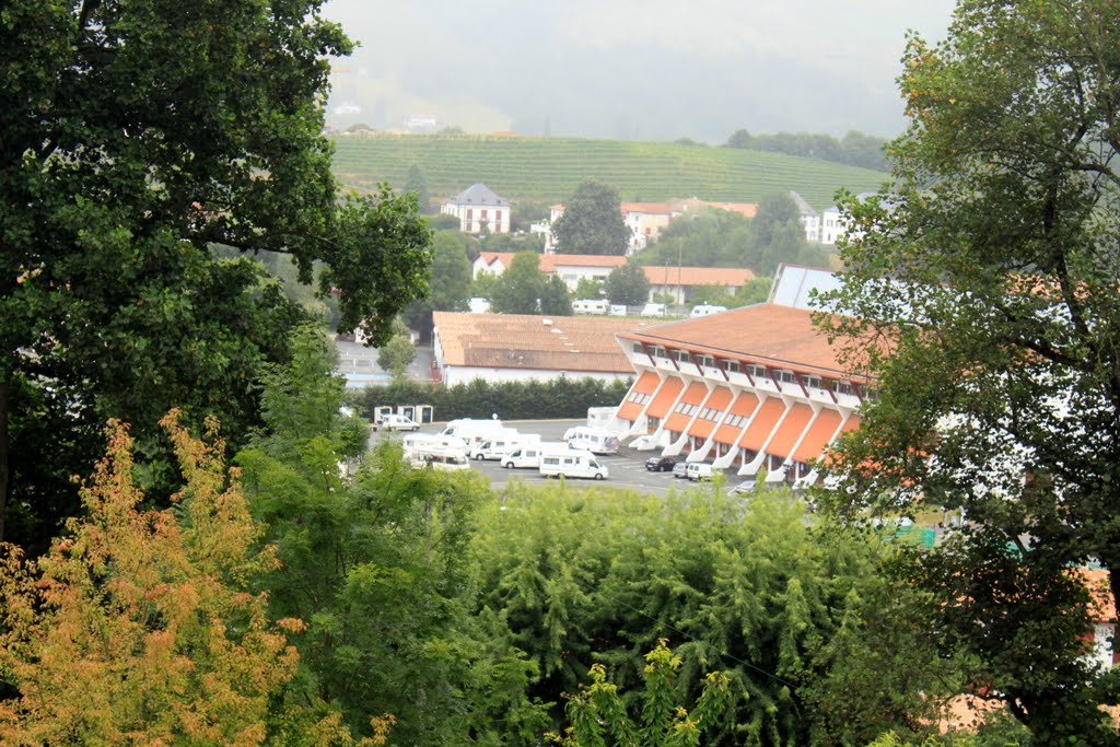 Área de St. Jean Pied de Port desde la ciudadela. by Alicia Zamorano