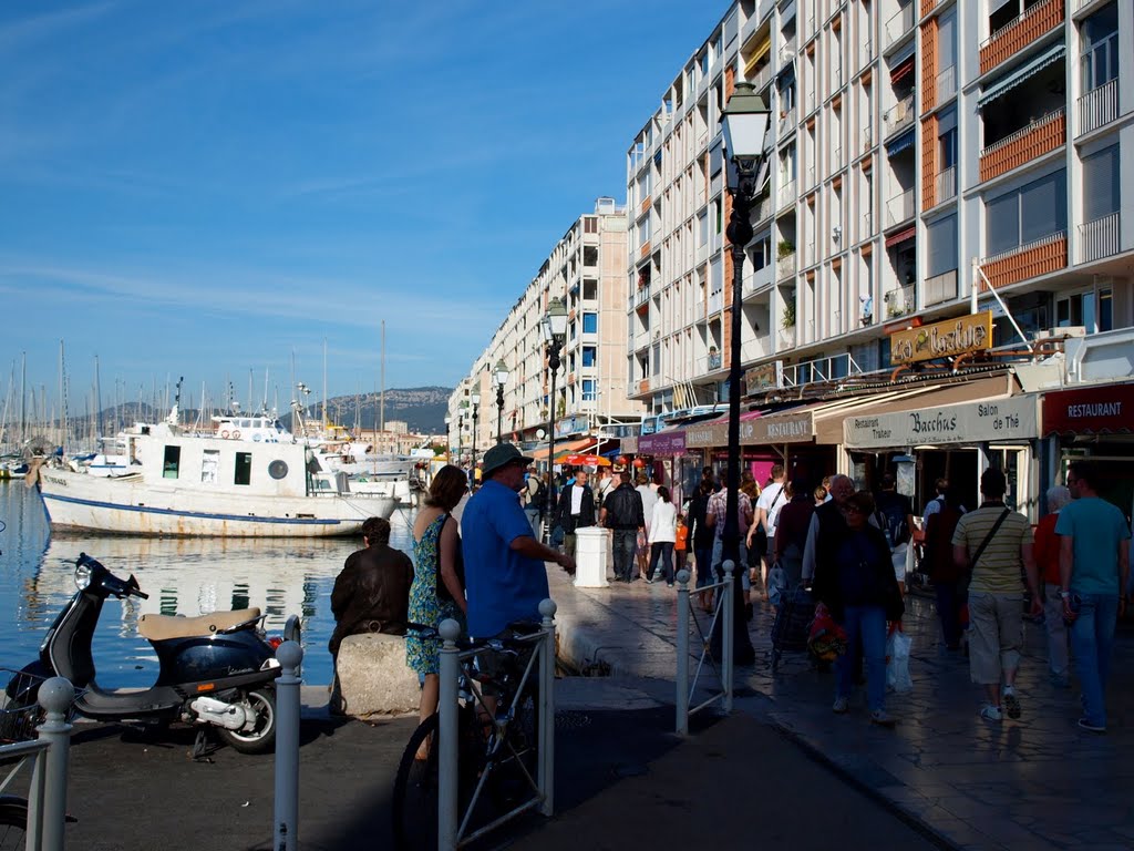 Toulon, France by Andrey.Mazurkevich