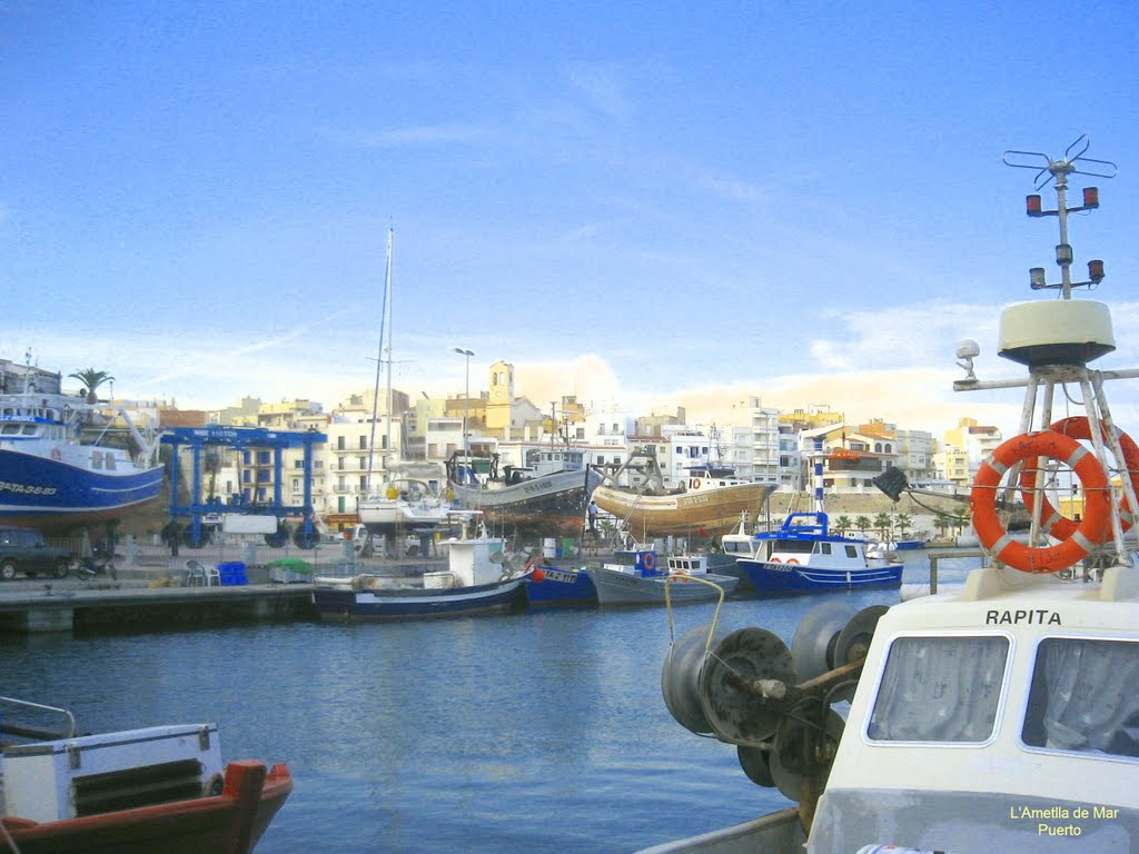 L'Ametlla de Mar(Tarragona) Puerto by destralerdelbruc