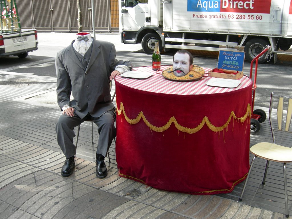 Man without his head by Pietro Lanfr.