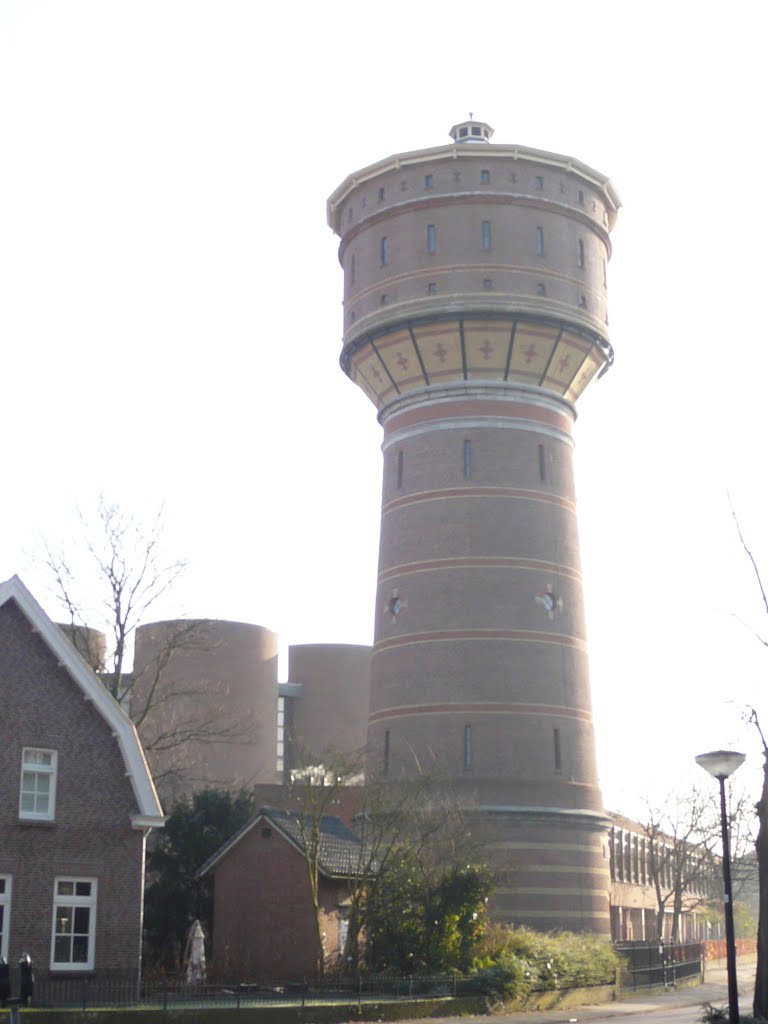 Watertoren aan de Bergweg, zicht op zuidoosten, Zeist by David Jimmink