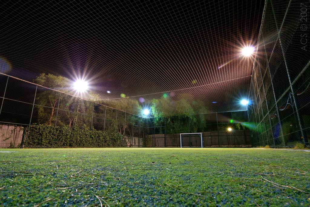 On the Soccer Pitch of the Hotel (Sep, 07) by Ahmet Cuneyt Selcuk