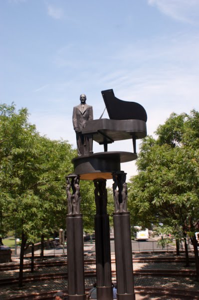 Duke Ellington Statue on 5th Avenue by David Colyer