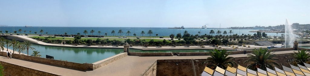 Parc de la Mar (panorama) by Carlos Aguilar