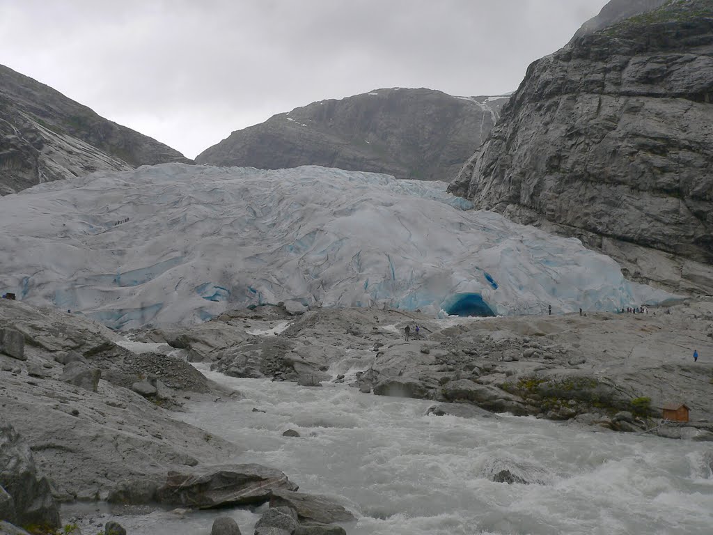 Ledovcový splaz Nigardsbreen by bikemp