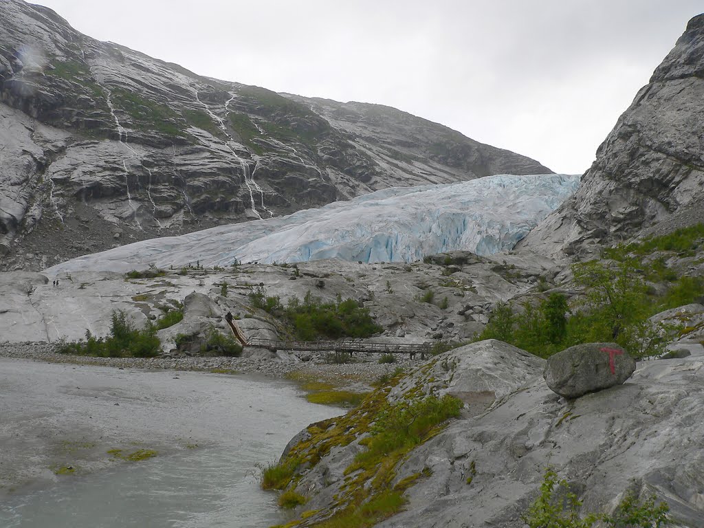 Ledovcový splaz Nigardsbreen by bikemp