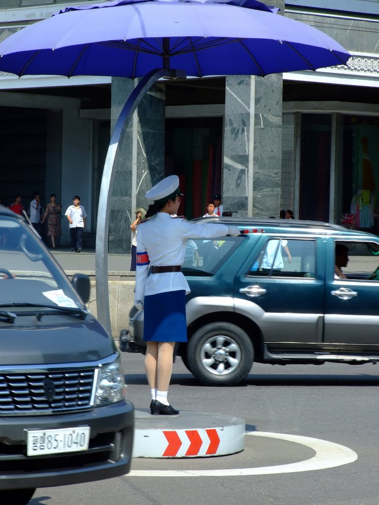 Traffic Lady of Pyongyang by Chouden Boy