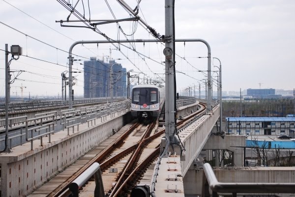 11号线嘉定新城站 Line 11,Jiading Xincheng Station by Wayne Y