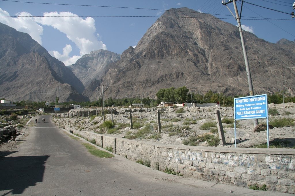 United Nations Field Station Gilgit by Anthony Maw